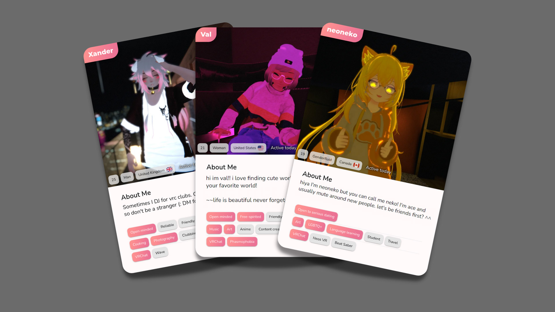A Dating App for Meeting Avatars in VR Aims to Build Very Real Relationships