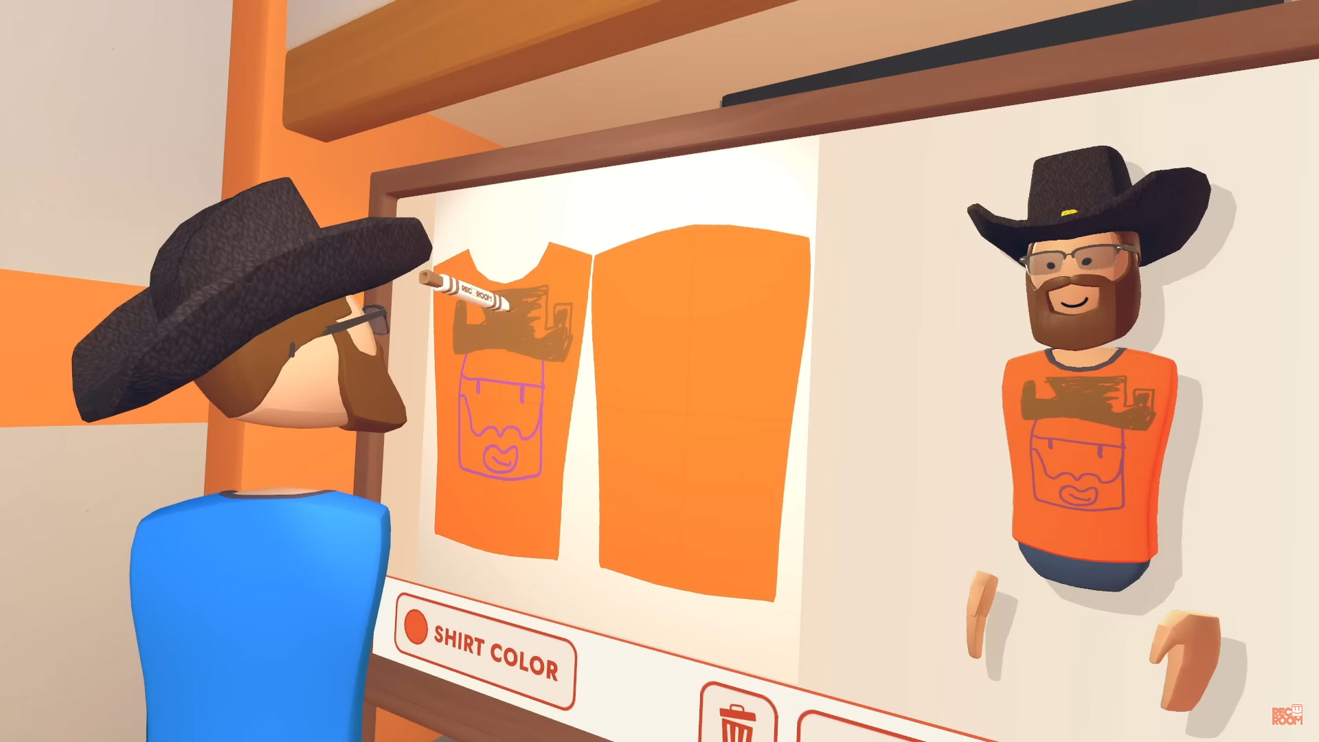 New ‘Rec Room’ Feature Lets Players Design Completely Unique Clothing – Road to VR