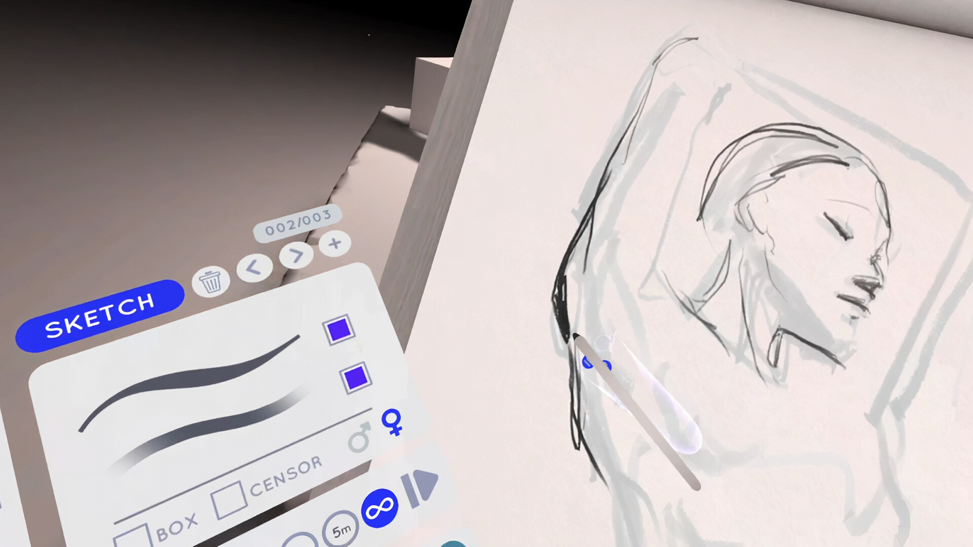 Multiplayer VR Drawing App Gesture VR Aims to Make You a Better Artist