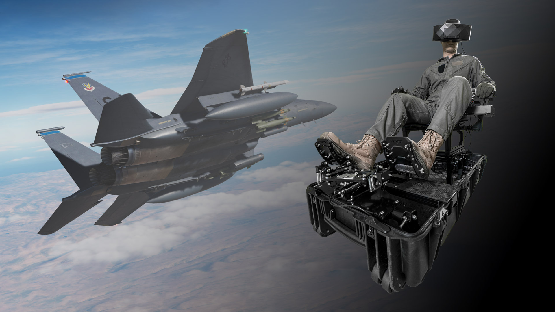 Vrgineers Develops Portable VR Combat Flight Sim Trainer