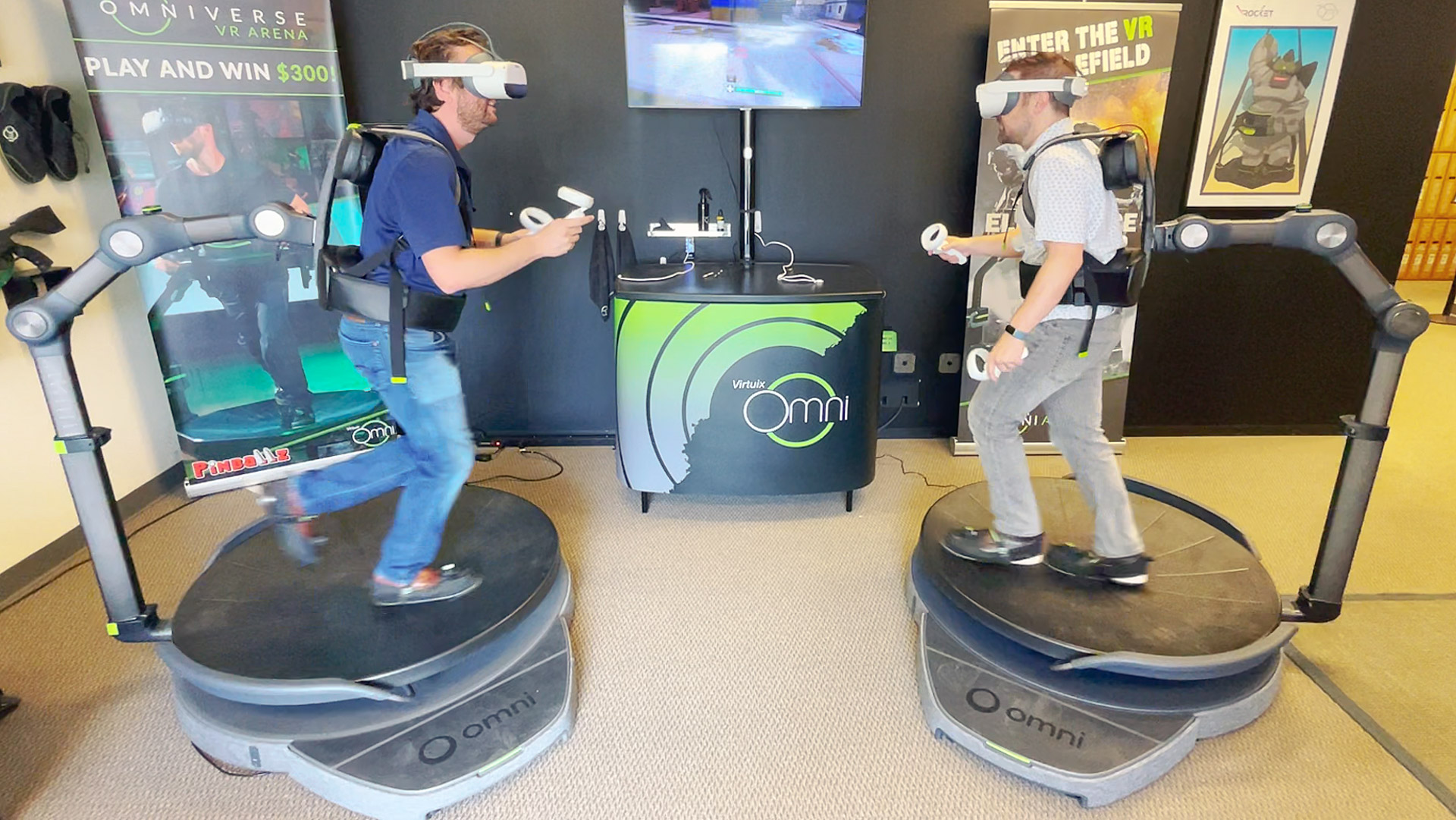 Virtuix Omni One Comes Full Circle with an All-in-one VR Treadmill
