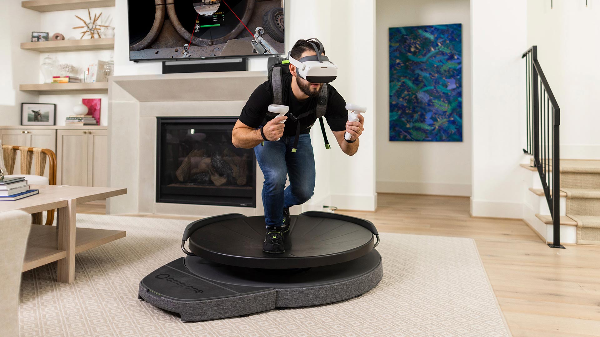 Omni One VR Treadmill Shares Launch Lineup of 51 VR Games, Shipping Expected in September