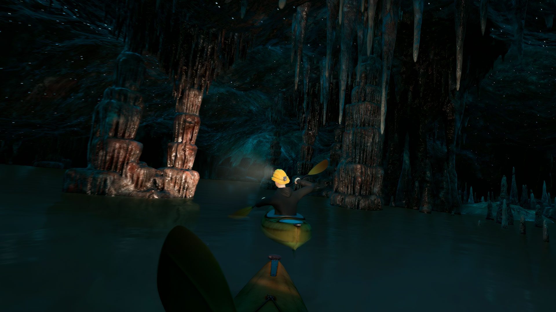 New ‘Kayak VR’ DLC Lets You Go Cave-kayaking with a Friend in a Beautiful Yet Terrifying Locale