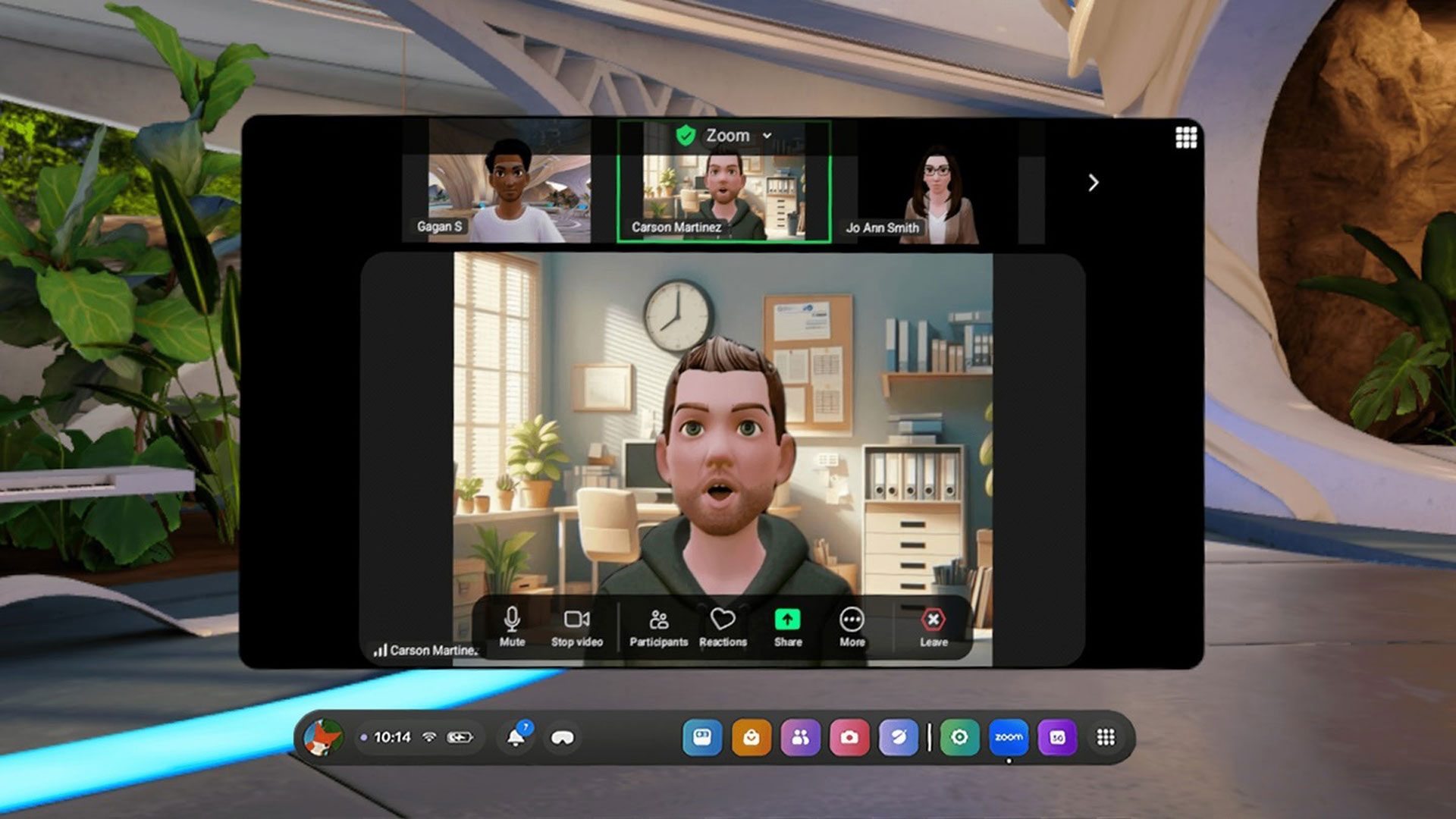 ‘Zoom’ App Comes to Quest, Letting You Join Work Meetings as Your Avatar