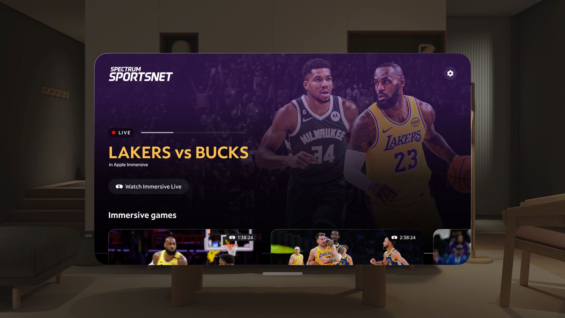 NBA Announces Full Schedule for Immersive Lakers Games on Apple Vision Pro