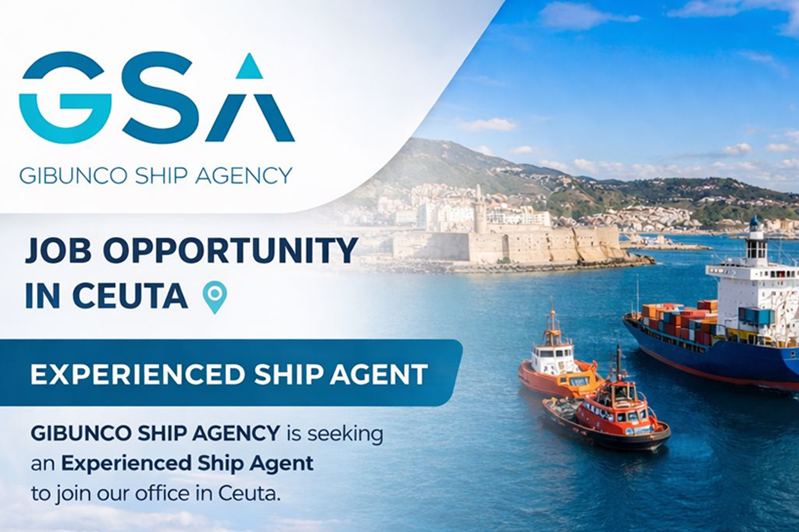 Job Opportunity in Ceuta – Experienced Ship Agent – Actualidad Marítima y Portuaria