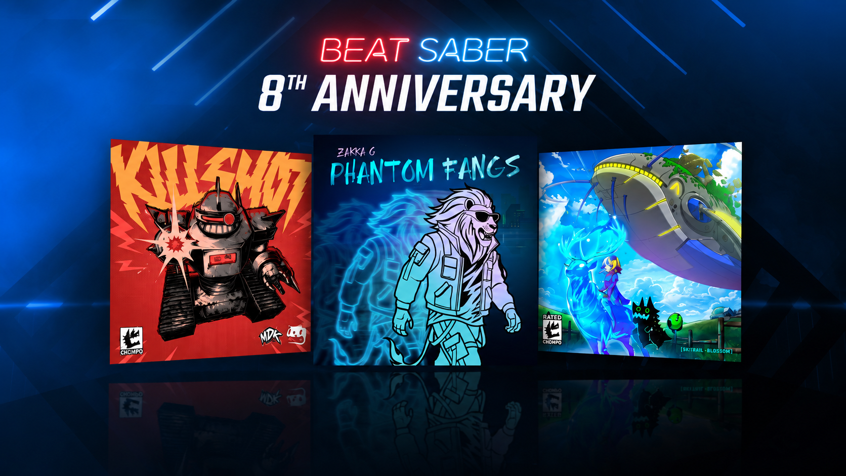 ‘Beat Saber’ Turns 8, Bringing 3 New Free Tracks to VR’s Favorite Block-slashing Rhythm Game