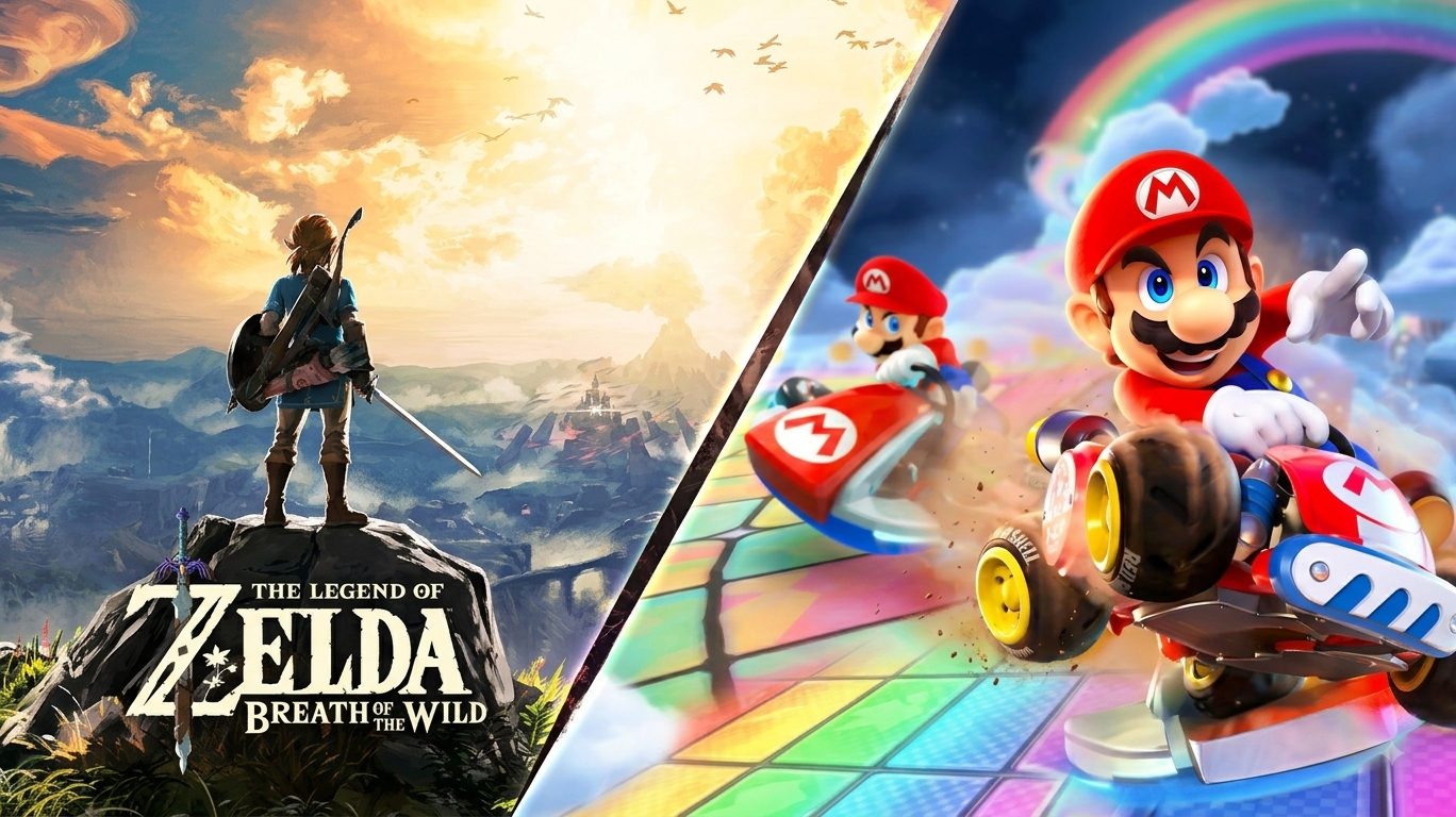 ‘Zelda: Breath of the Wild’ VR Mod Nears 1.0 Release, ‘Mario Kart 8’ VR Mod Teased