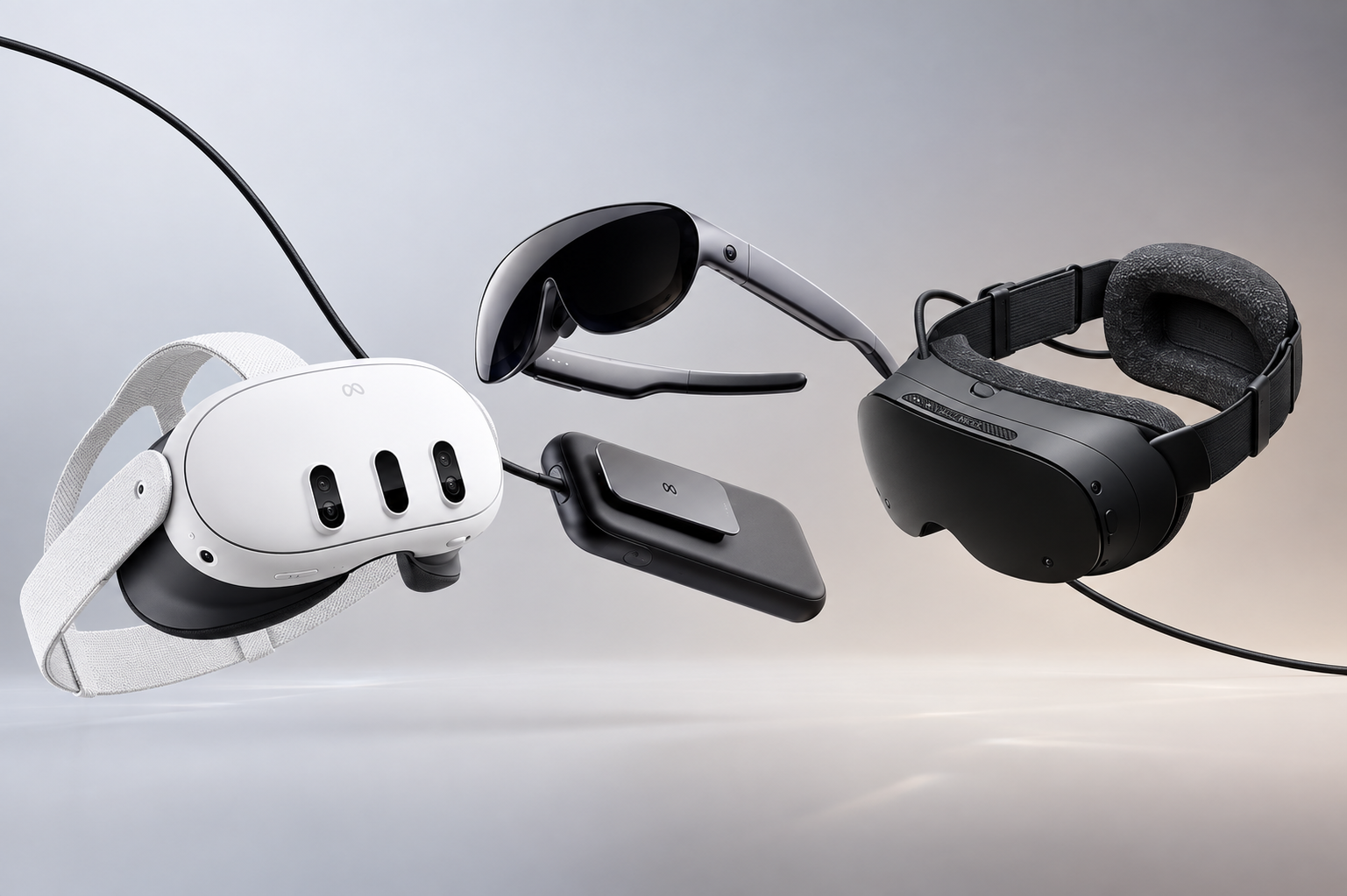 Meta VR Glasses, Quest 3 & Steam Frame Compared – Specs & Features